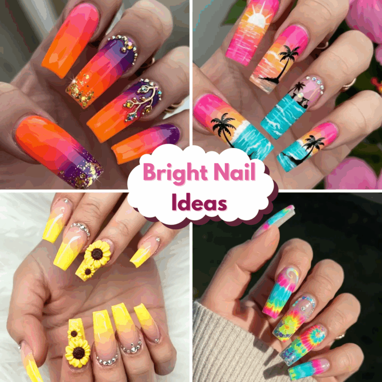 Vibrant Bright Nail Ideas